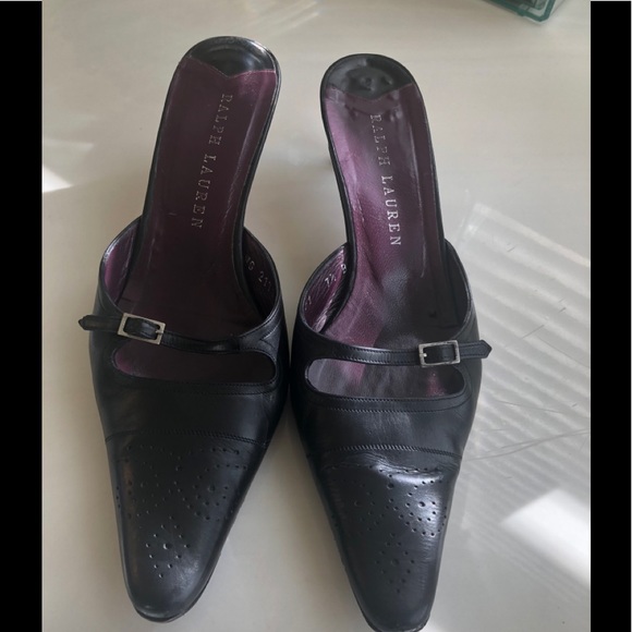 Beautiful Ralph Lauren Purple Label mules - Picture 8 of 8